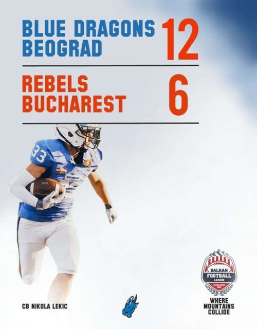 Fotbal american: Bucharest Rebels, învinsă la debutul în Balkan Football League