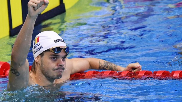 Înot: Robert Glinţă, victorios în proba de 50 m spate la Swim Open Stockholm