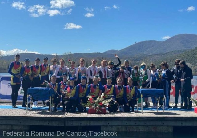 Canotaj: România a încheiat Regata Internaţională Memorial Paolo d'Aloja pe locul al doilea