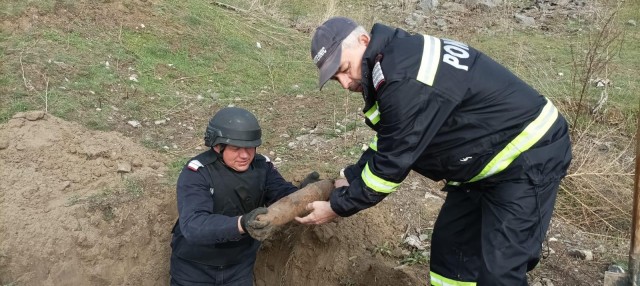 Proiectile din al doilea Război Mondial, găsite la Tulcea