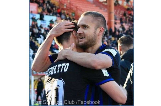 Fotbal: George Puşcaş a marcat pentru Pisa, în Serie B