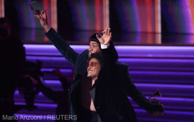 GRAMMY 2022: Silk Sonic, premiat pentru cea mai bună înregistrare a anului