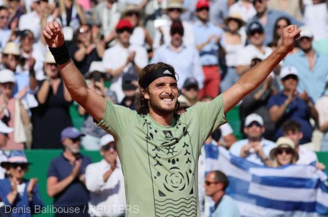 Tenis: Stefanos Tsitsipas şi-a păstrat titlul la Monte Carlo
