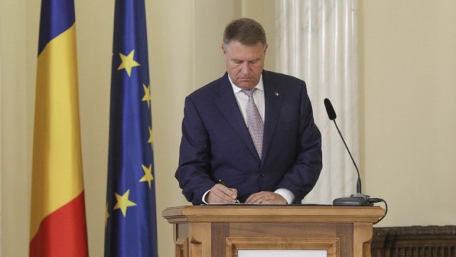 Klaus Iohannis a numit șapte ambasadori
