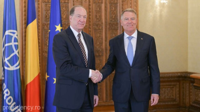 Iohannis a discutat cu preşedintele Grupului Băncii Mondiale despre asistenţa pentru România