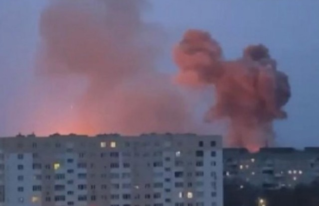 Cinci rachete au lovit orașul Liov din vestul Ucrainei
