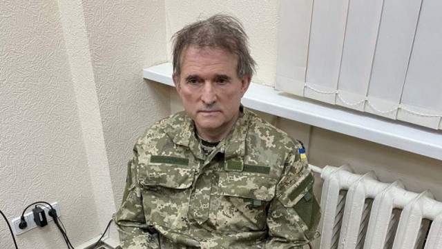 Ucraina a pus sechestru pe bunurile politicianului ucrainean prorus Viktor Medvedciuk