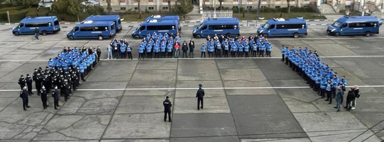 Jandarmii constănțeni, la datorie, în weekend